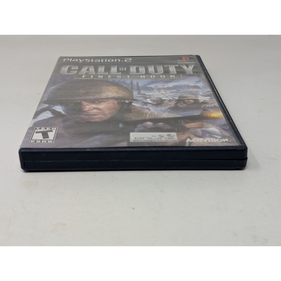 Call of Duty Finest Hour Sony PlayStation 2 PS2 2004 Complete with Manual CIB‎ - Picture 5 of 9